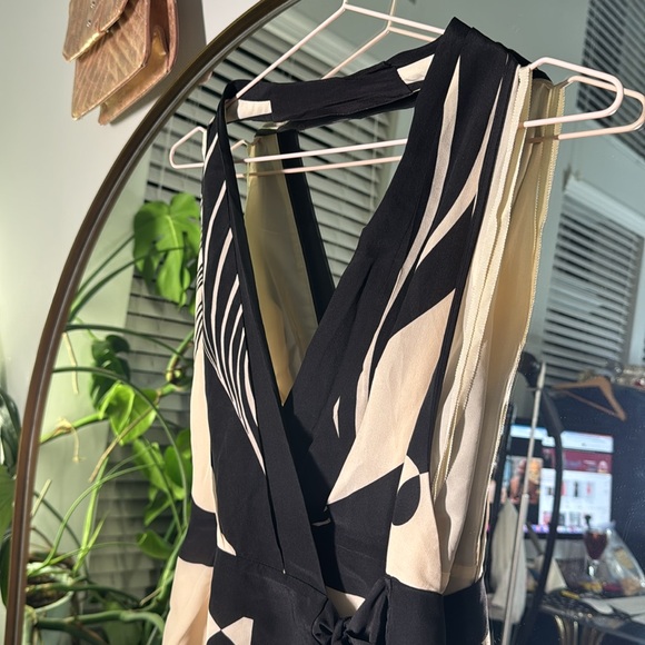 151. SIR The Label REALISME WRAP HALTER MINI DRESS Sz 0 (US 2) $420 - Picture 4 of 12